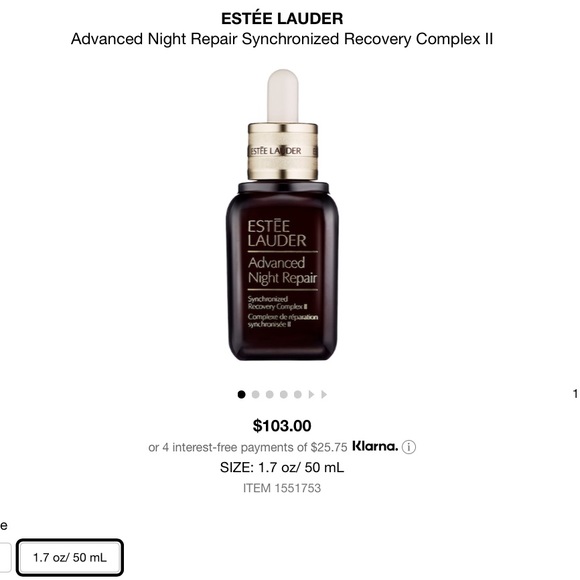 Estee Lauder Other - ESTÉE LAUDER Advanced Night Repair Complex II